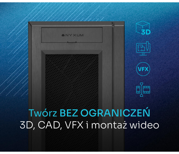 NYXUM Workstation Core Ultra 7-270K/32GB/2TB/RTX5070Ti/W11Px - 1545281 - zdjęcie 3